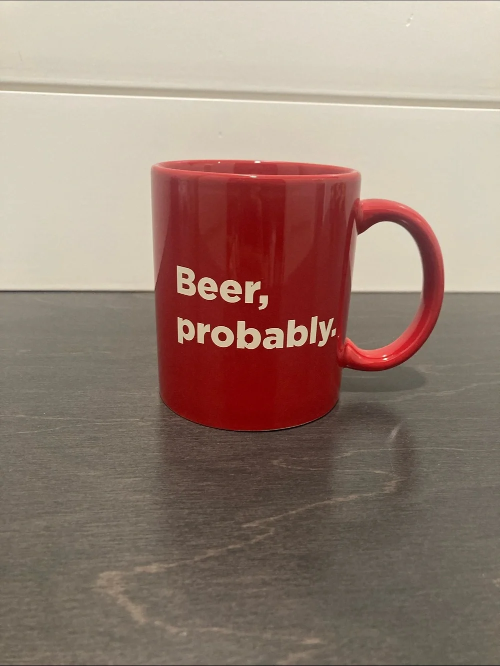 New Belgium Fat Tire Red Novelty Ceramic Coffee Mug - 